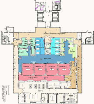 Theatre and CSSD plan (Courtesy of Mitchells Plain (District) Hospital).png